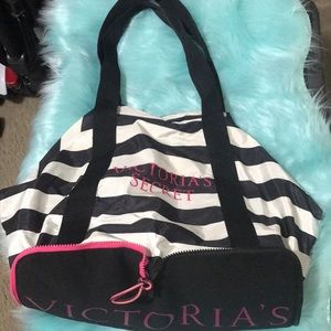 Victoria’s Secret bag black and white tote bag